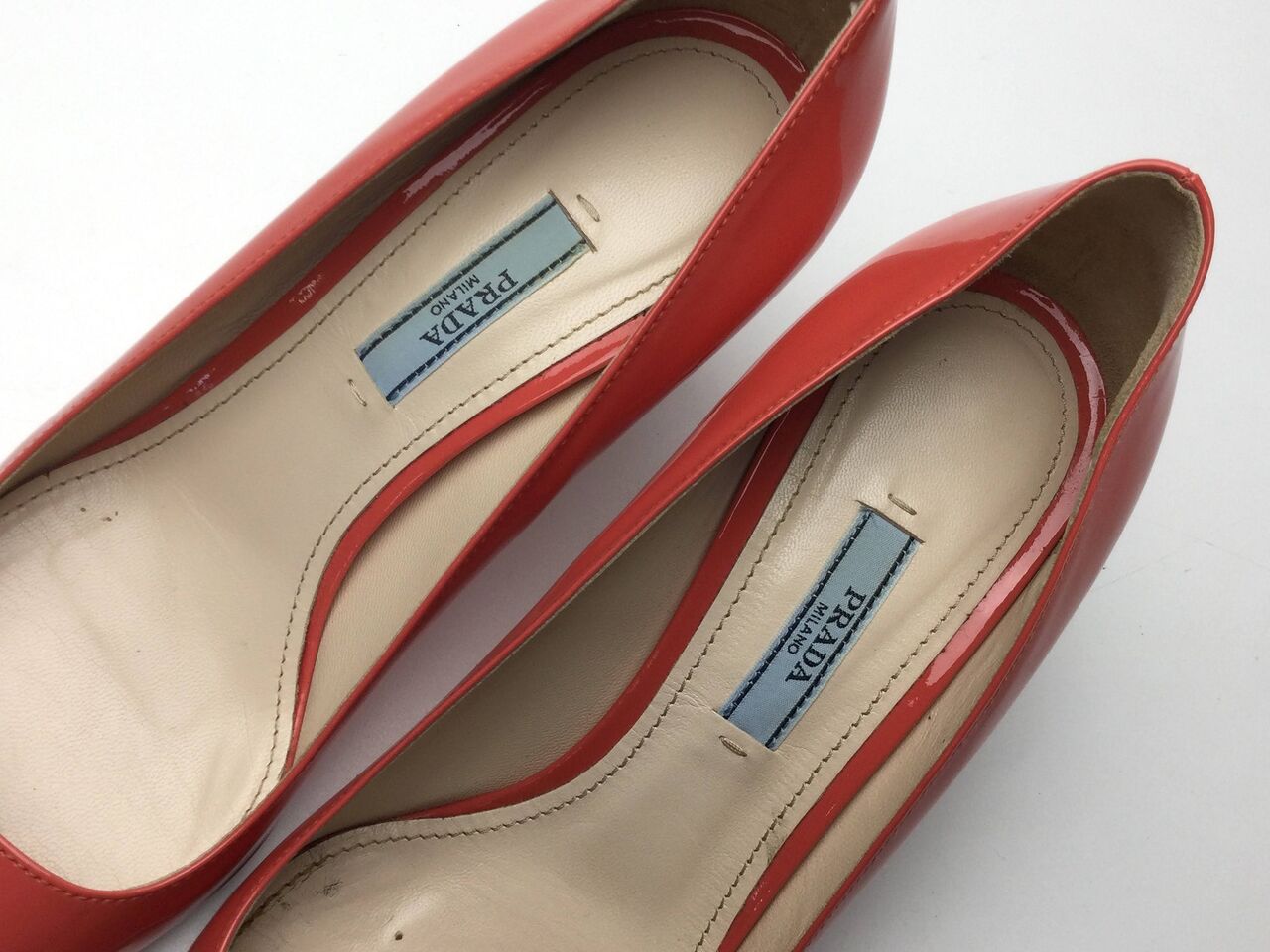 【PRADA】パネル スリッポン パンプス プラットフォーム PRADA(プラダ) パンプス(レディース) - 海外