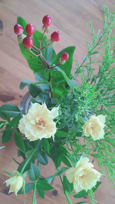 かなしいときもうれしいときも花。