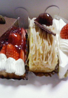 嬉しい日のケーキ。