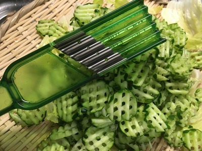 今日もきゅうり食べる。