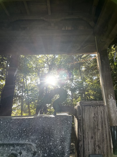龍神さま三参り。