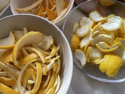 オレンジピール作り日記。