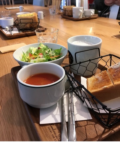 4月のモーニング。