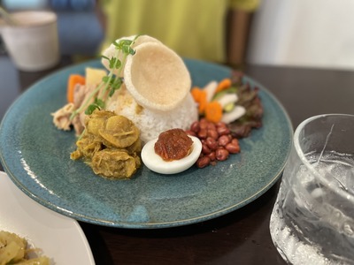 なんだかほっこりするインドネシア料理。