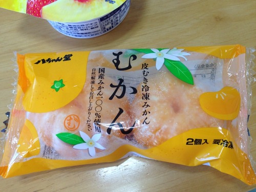 夏のコンビニスイーツ。