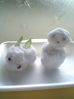 空からの贈り物。