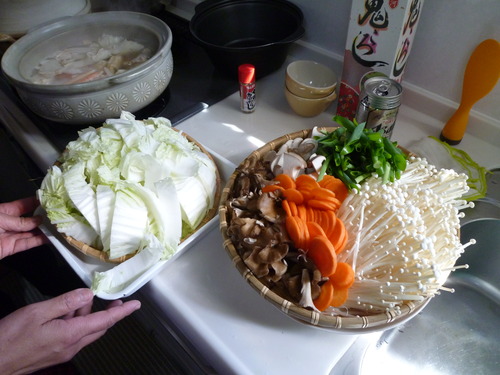 鍋パーティしました。