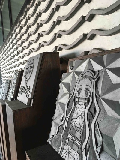 鬼師の街と鬼滅の刃コラボ。