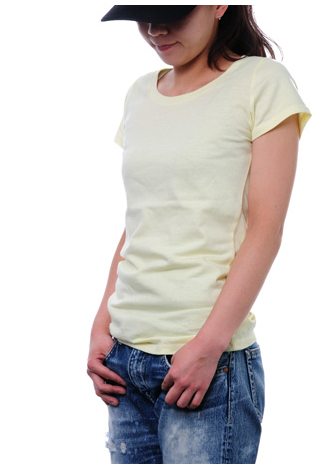 DALUC レディースソフトリブTシャツ通販