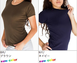 American ApparelレディースTシャツ通販