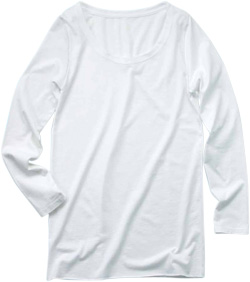 DALUCレディースロングスリーブTシャツ激安通販卸