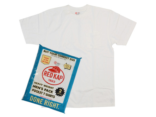 ポケット付きパックTシャツ