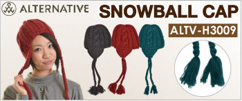 SNOWBALL ニットキャップ