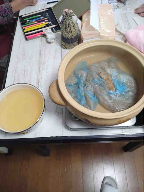 ところてん作り♪