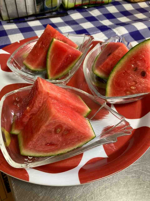 🍉美味しく頂きました🍉