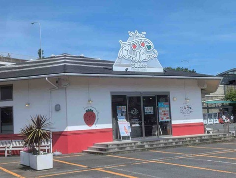 23  伊豆の国市田京　いちご BonBon BERRYのいちごソフトクリーム