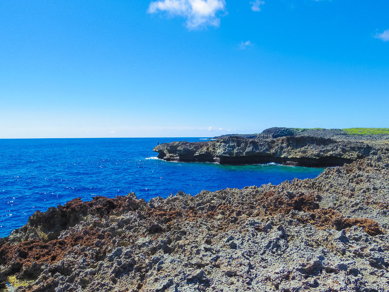宮古島ショア磯gtへの道 ２ ふうふう宮古島