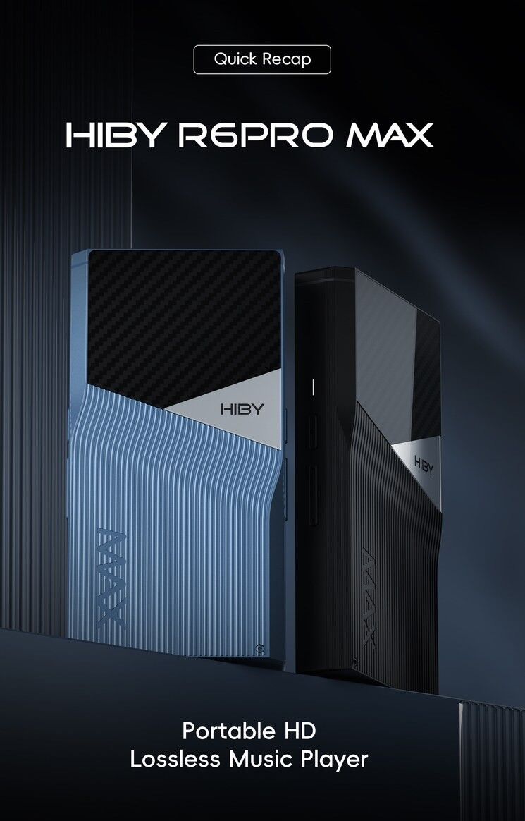HiBy R6 Pro MAX : mp3tidalwave UR