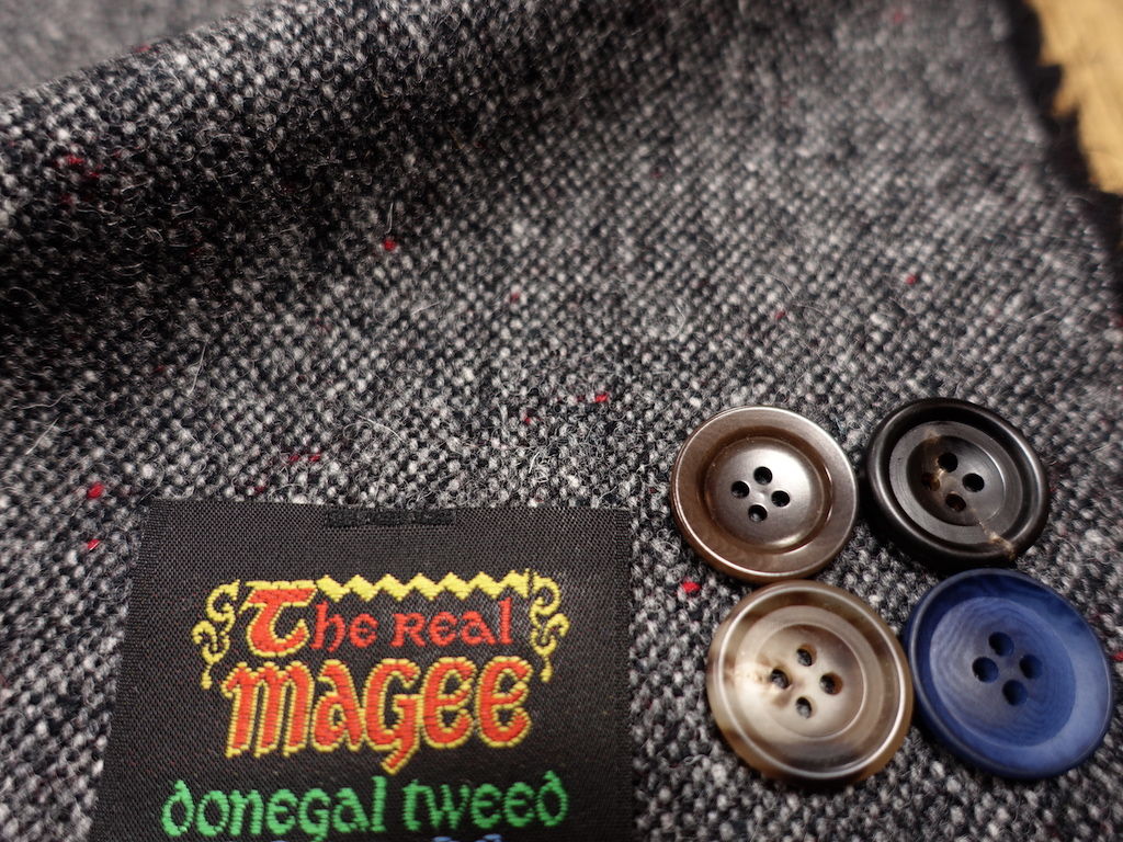 アイルランドの無骨なドネガルツイード入荷（2019/10/6）