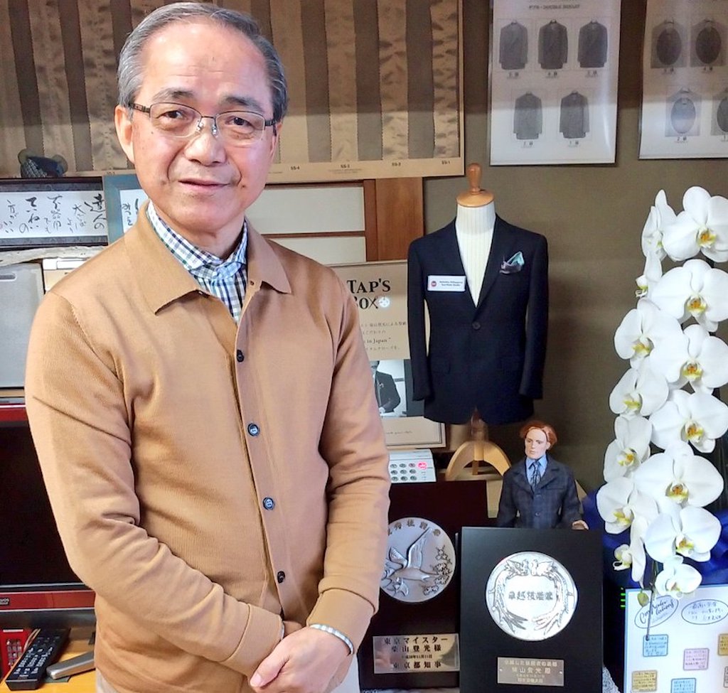 柴山登光先生を訪ねる（2019/12/7） : 洋服屋、街を生きる。オーダー