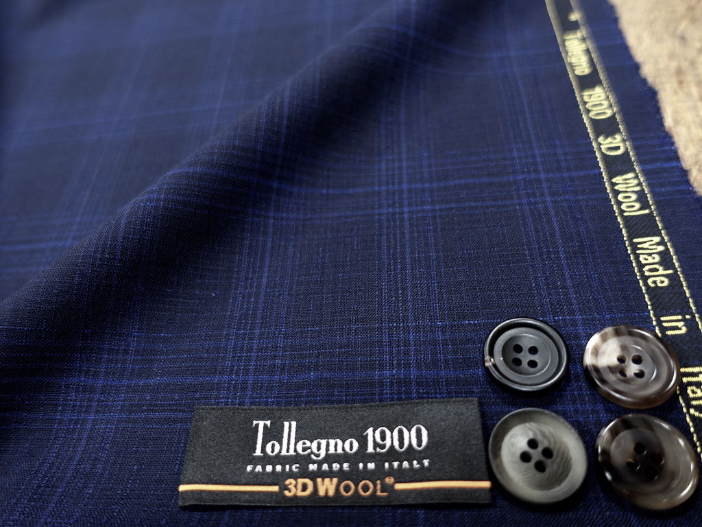 イタリー素材 セットアップスーツ Tollegno LIFE STYLE TAILOR