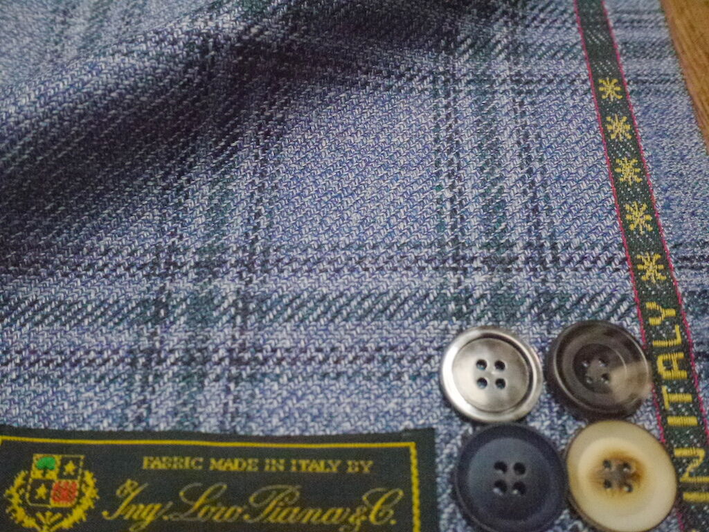 ロロピアーナ春ジャケット リネンツイード（2020/2/10） : 洋服屋、街