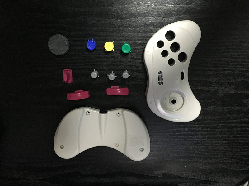 その他 サターンゲームパッド 中古 を購入してusb基盤を組み込んでみた 美味しくなって新登場