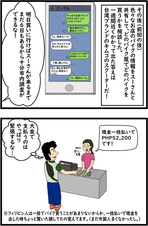 第20話 フィリピンでバイクを買ってみた！②1,2