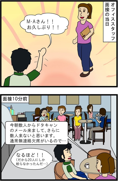 第200話 ちゃんとした採用面接 1,2