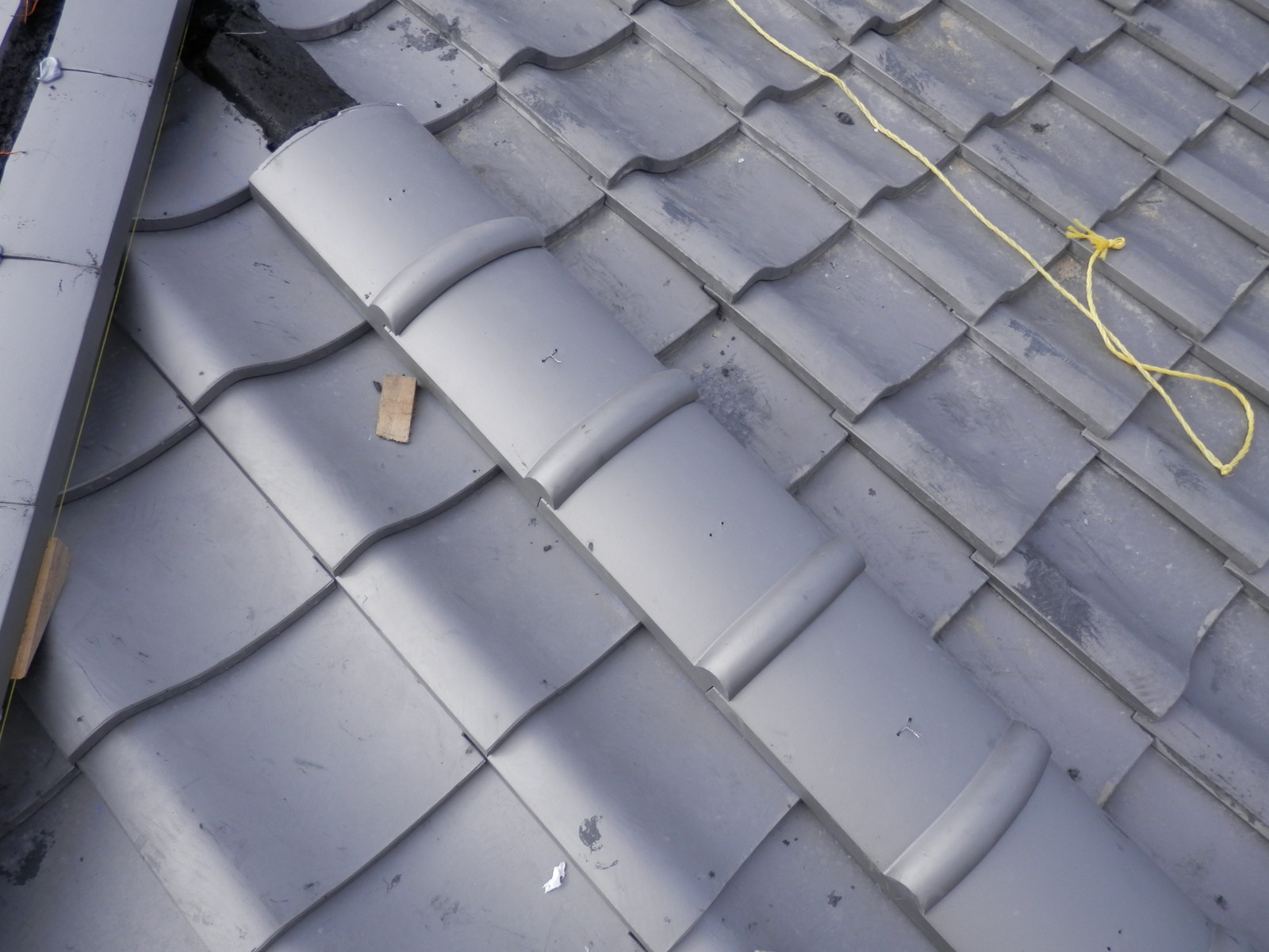 寄せ棟屋根瓦葺き替え工事 日本瓦屋根研究室 和の心 京都瓦工事浪漫