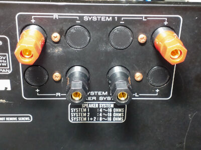 MARANTZ PM-74D、SP端子改造とセレクターSWのクリーニング : 音の牢獄