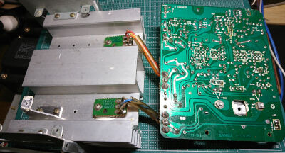 SANSUI AU-D607(2台目)、ドライバー基板のチェック : 音の牢獄 SANSUI AU-D607(2台目)、ドライバー基板のチェック : 音の牢獄