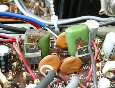 ONKYO A-722、リペア開始 : 音の牢獄