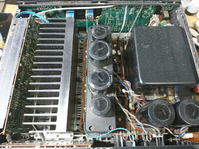 SONY TA-F555ESR、現状確認と修理（その1） : 音の牢獄