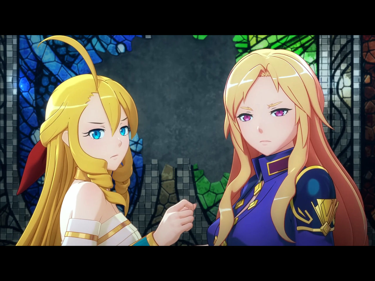 朗報 新モンストアニメ ルシファーとウリエルの百合百合イチャラブ展開の様相を呈す モンスト攻略まとめ情報