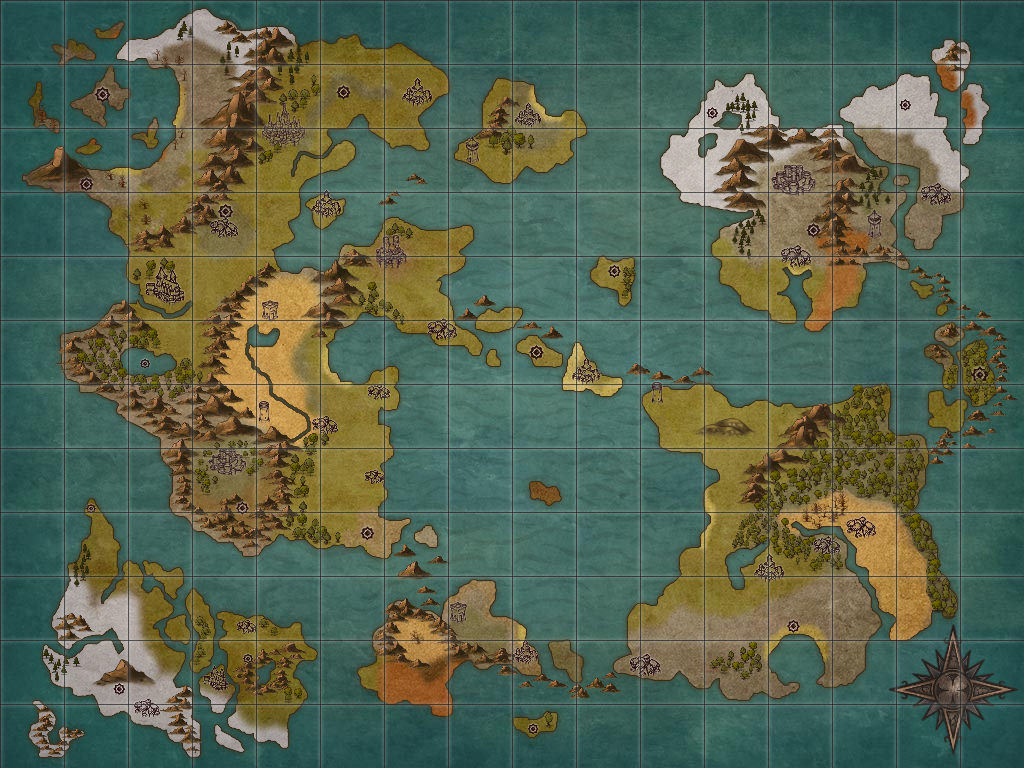 朗報 ワイ 遂に架空の世界地図 Rpg を完成させる ゲームめったくり通信