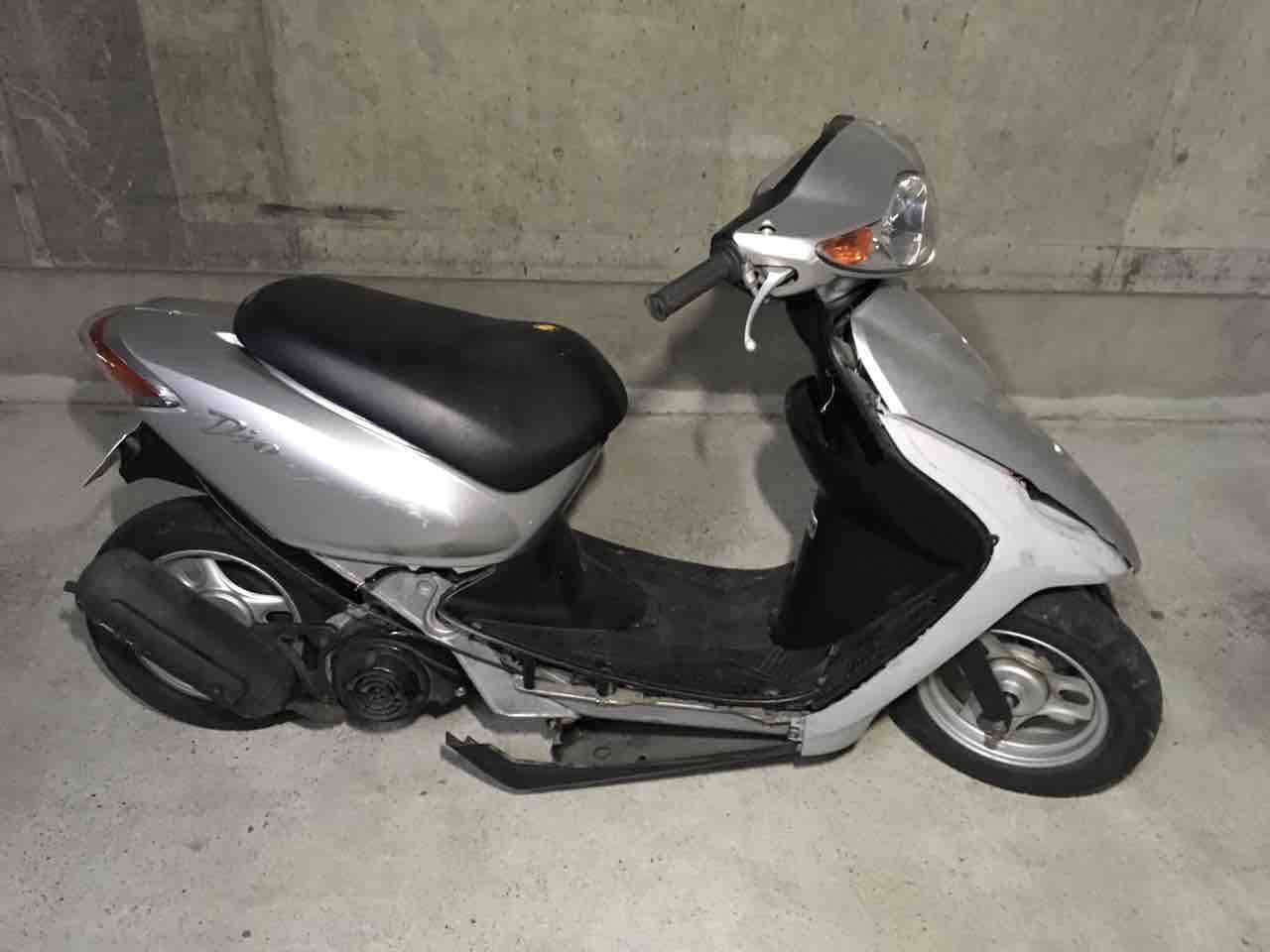スマートディオ エンジンスワップ 100cc