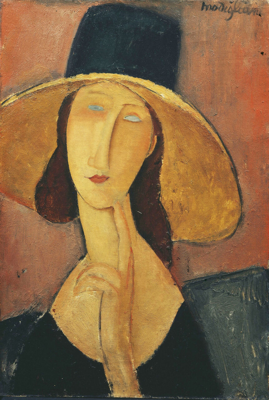 アメデオ モディリアーニ、【ルネ】、希少画集画より、状態良好 アメデオ・モディリアーニ、少女の肖像、希少画集画、新品高級額