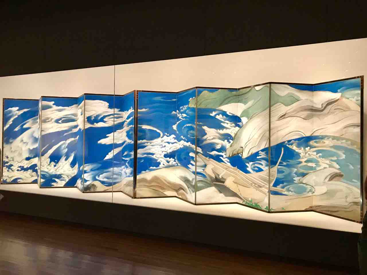 絵画　【山々の水に満たされ貯まりゆく】 水を描く〜夏に冷やしたサイダーを目から飲んだ感想〜 : アートの定理