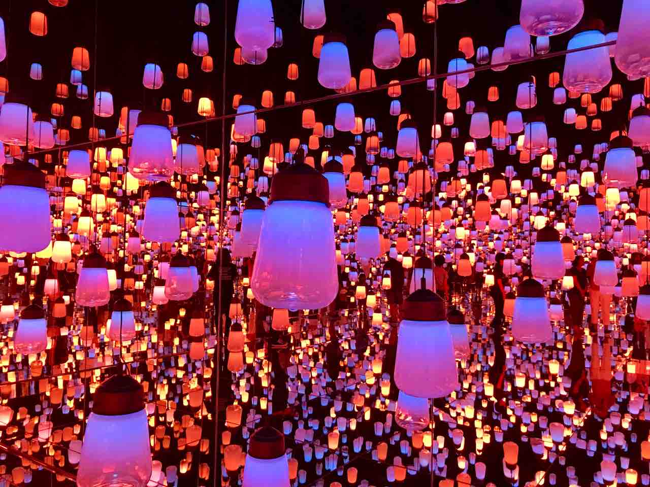 チームラボ ボーダレス 自然と環境を愛するデジタル技術の感想 アートの定理