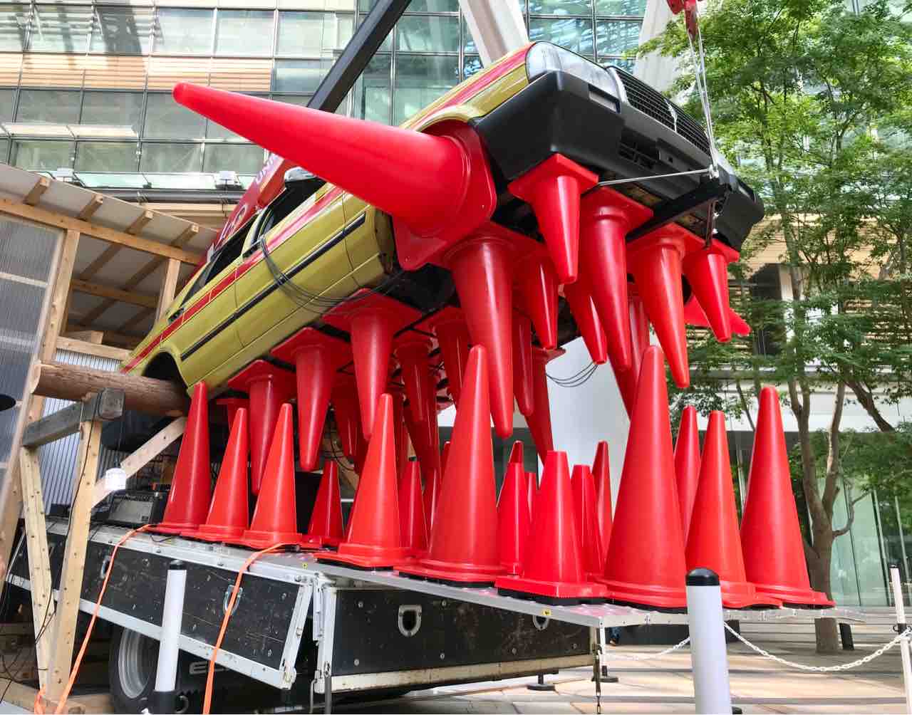 六本木アートナイト18 宇治野宗輝のデフォルメドラゴン アートの定理 六本木アートナイト18 宇治野宗輝のデフォルメドラゴン アートの定理