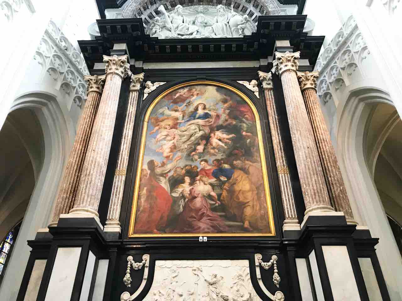 銅版画■アントワープ大聖堂 フランダースの犬 銅版画□アントワープ大聖堂 フランダースの犬