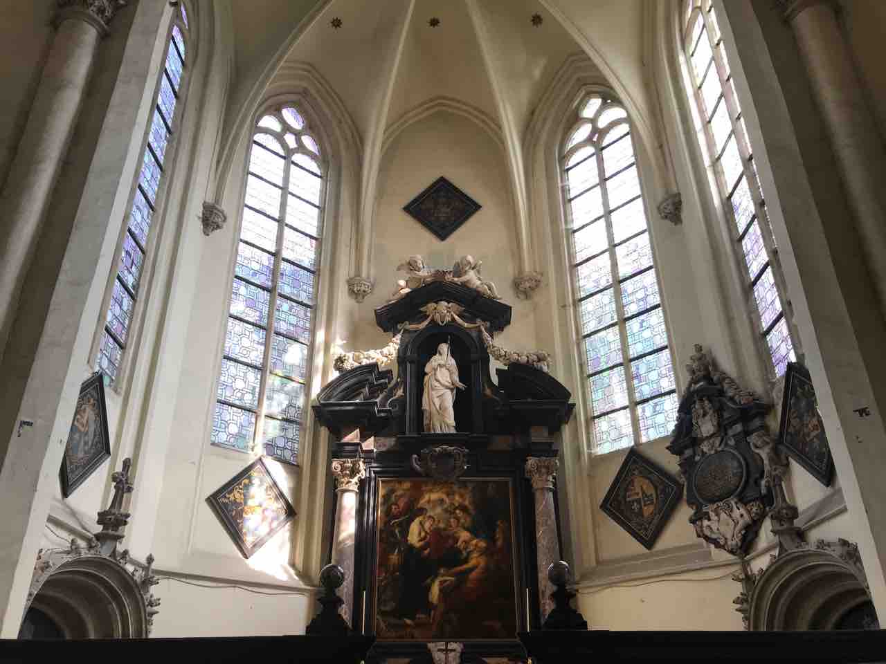 聖ヤコブ教会 ルーベンス一家のお墓へ ベルギー アートの定理