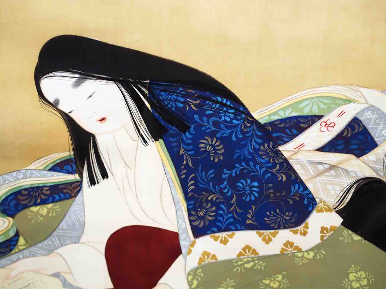清少納言と美術館はカルタで遊ぶ。『絵でみる百人一首と枕草子