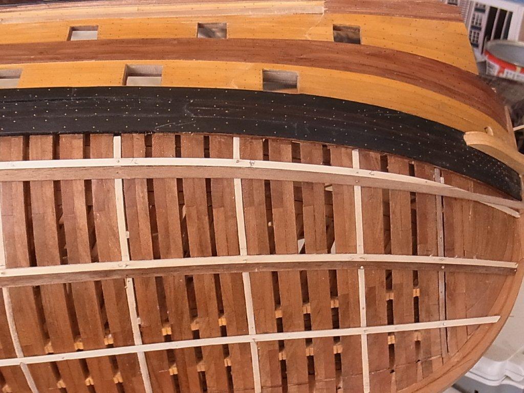 船底下貼り : 帆船の構造模型をつくる