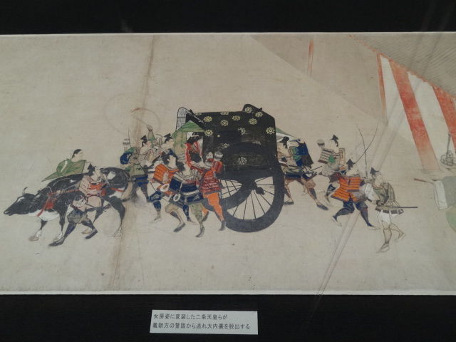 国宝室の展示 平治物語絵巻 六波羅行幸巻 東京国立博物館 良月 りょうげつ の たび日記 国宝室の展示 平治物語絵巻 六波羅行幸巻 東京国立博物館 良月 りょうげつ の たび日記