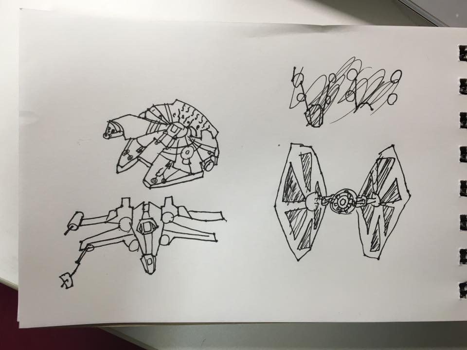 子連れアート鑑賞日記 ブログ更新 スター ウォーズ ボールペンイラスト ブティックムックno 1251 を買ってみました 別客气ーyou Re Welcomeー