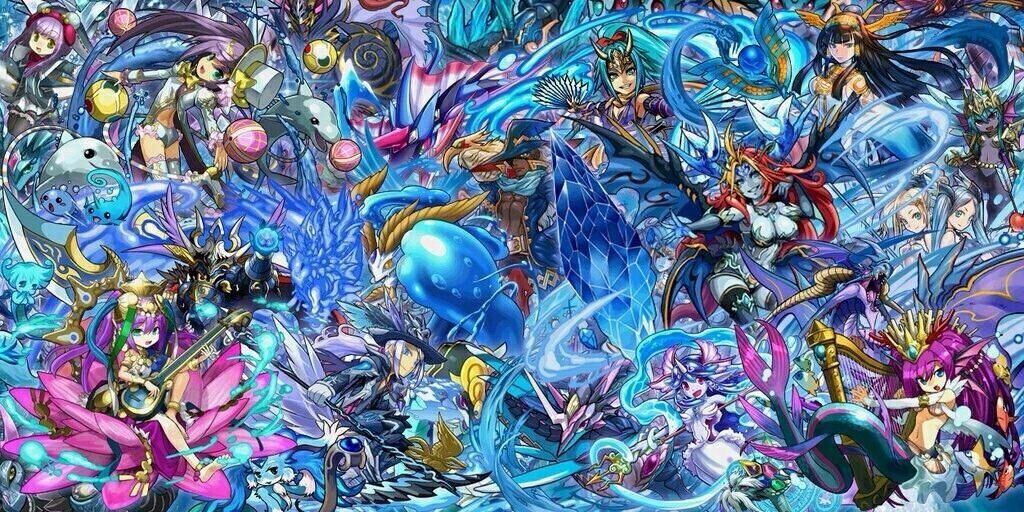 パズドラの画像 集合絵など 鍾乳洞ブログ