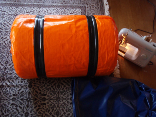 スチロバールのフェンダーカバー製作 気ままにヨットライフ