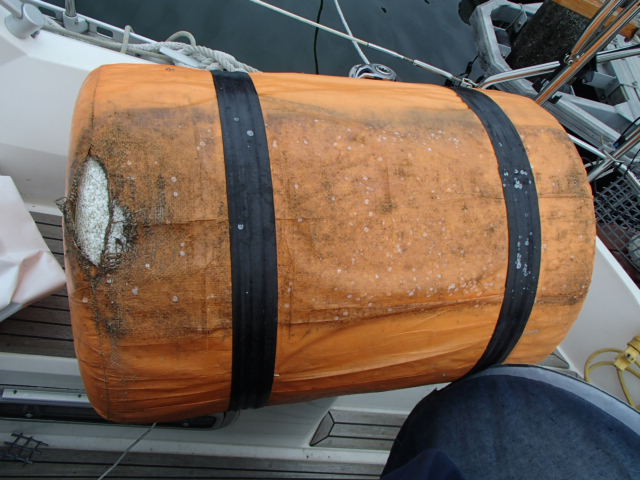 オーナーズチェアとスチロバールのカバー作り 気ままにヨットライフ